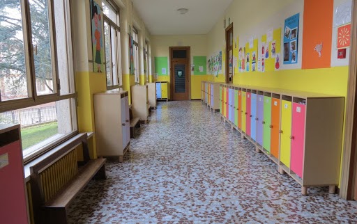 Il corridoio della scuola dell’infanzia